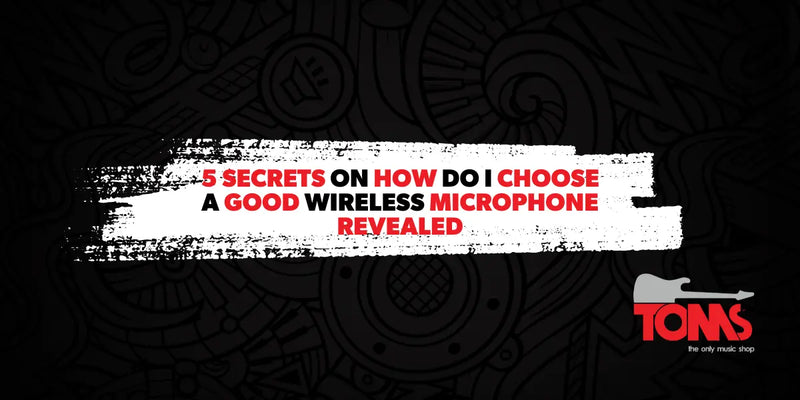 Wireless microphones showcase