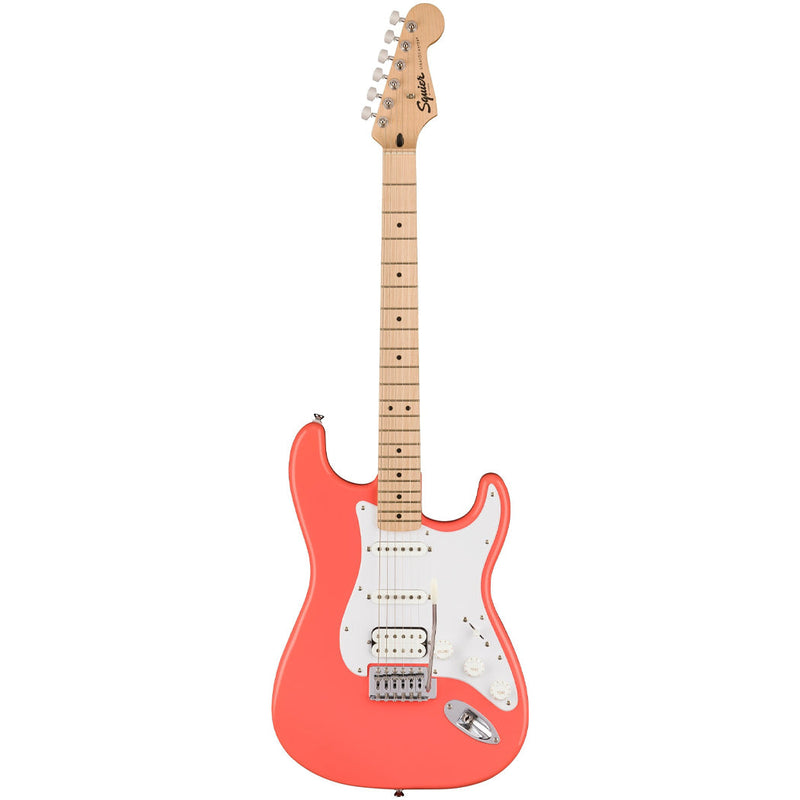 Fender 037-3202-511 Squier Sonic Stratocaster Tahitian Coral Electric Guitar