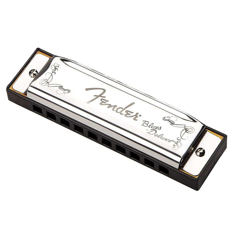 Fender 099-0701-004 Blues Deluxe 'D' key Harmonica - HARMONICAS - FENDER TOMS The Only Music Shop