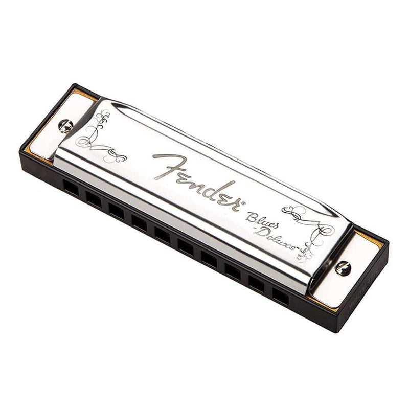 Fender 099-0701-005 Blues Deluxe 'F' Harmonica  - HARMONICAS - FENDER TOMS The Only Music Shop