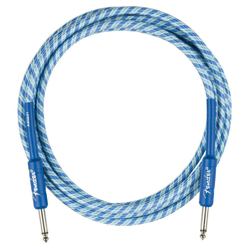 Fender 099-0820-902 Icicle Holiday 10ft Cable (Blue)