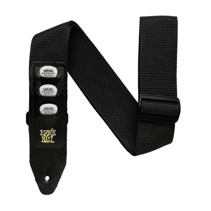 Ernieball 4039-AA Pickholder Guitar Strap -  - ERNIEBALL TOMS The Only Music Shop