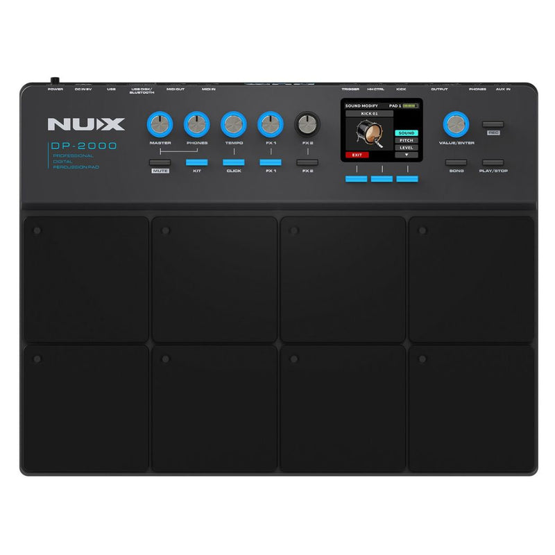 Nux ACCCHDP2000 DP-2000 Percussion Drum Pad - SAMPLING PADS - NUX TOMS The Only Music Shop