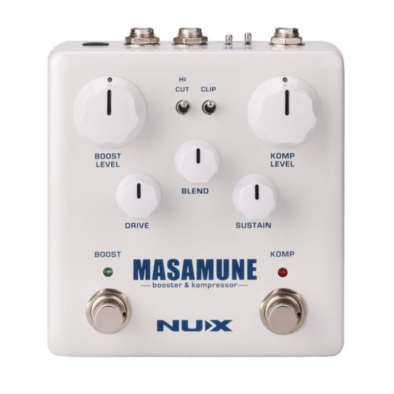 Nux ACCCHNBK5 Masamune Compressor Effects Pedal - EFFECTS PEDALS - NUX TOMS The Only Music Shop