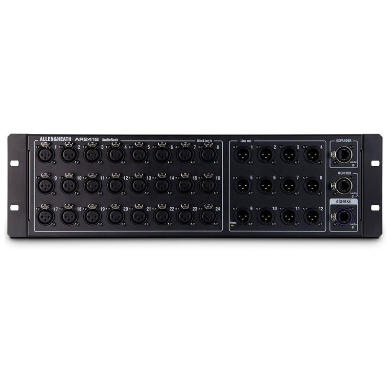 Allen & Heath GLD ALLE-GLD-AR2412 – 24×12 Audio Rack for QU Series -  -  TOMS The Only Music Shop