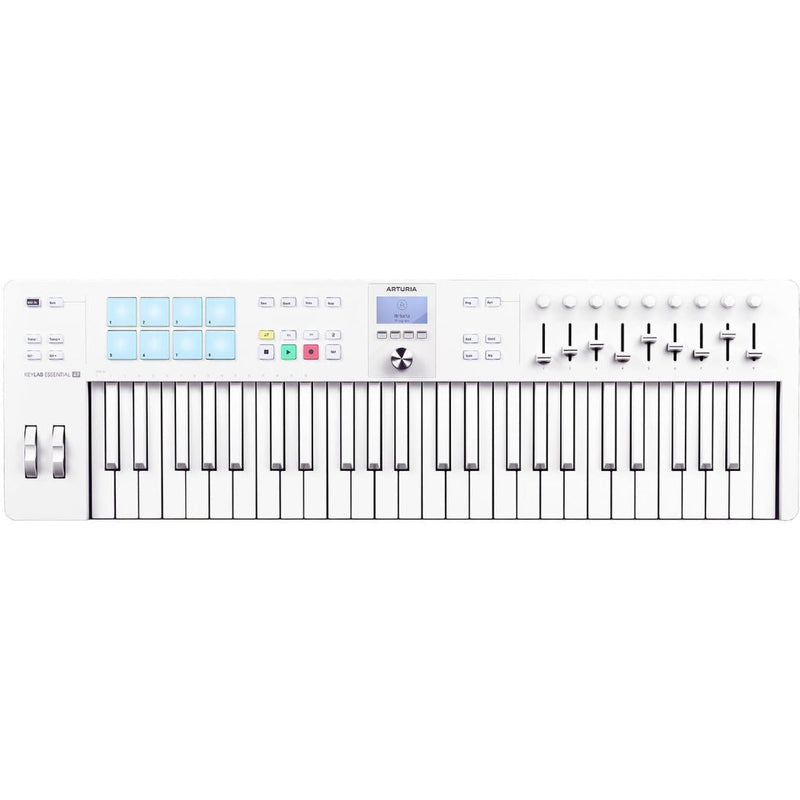 Arturia AR231523 49Key Alpine White Midi Controller - CONTROLLERS - ARTURIA TOMS The Only Music Shop