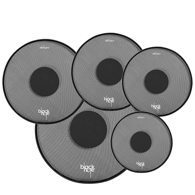 RTOM BBBLKHOLPACKV2 Black Hole Pack V2 Practice Pad - DRUM ACCESSORIES - RTOM TOMS The Only Music Shop