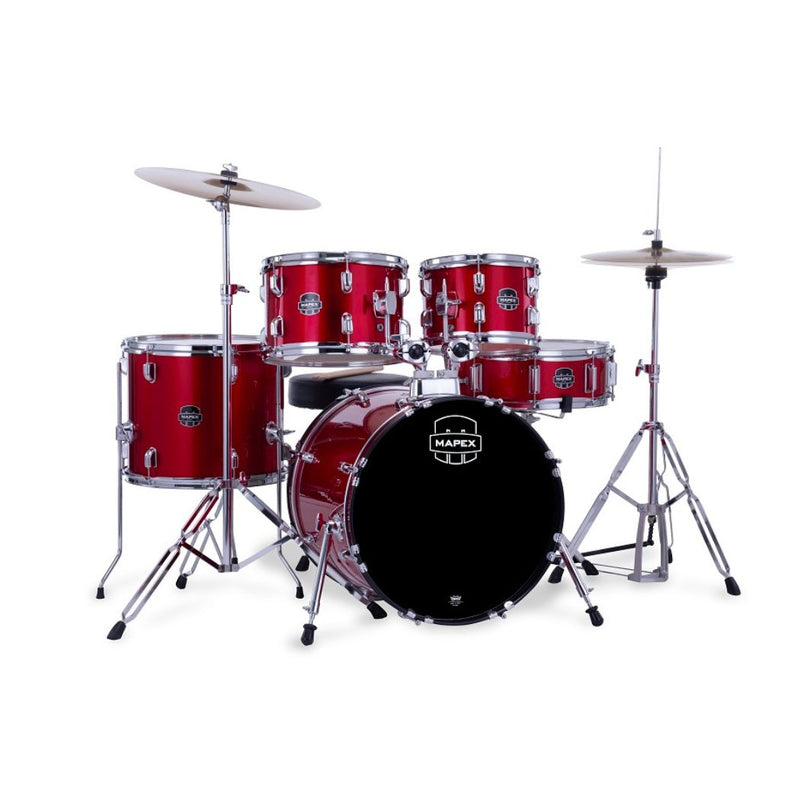 Mapex CM5844FTCIR Comet Infra Red Acoustic Drum Kit - ACOUSTIC DRUM KITS - MAPEX TOMS The Only Music Shop