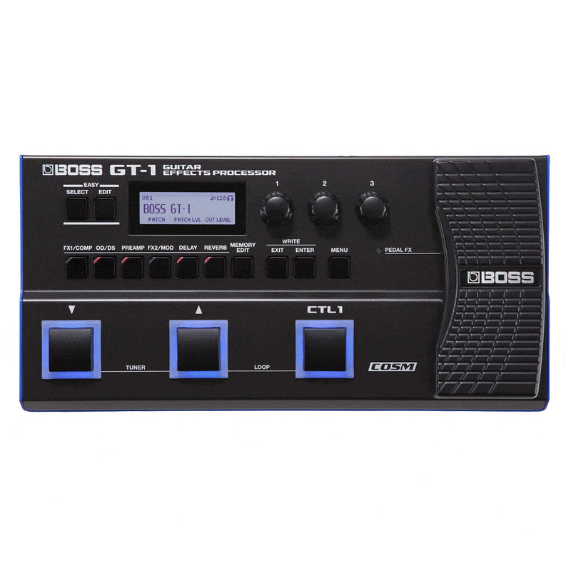 Boss GT-1 Guitar Multiple Effects Pedal - EFFECTS PEDALS - BOSS TOMS The Only Music Shop