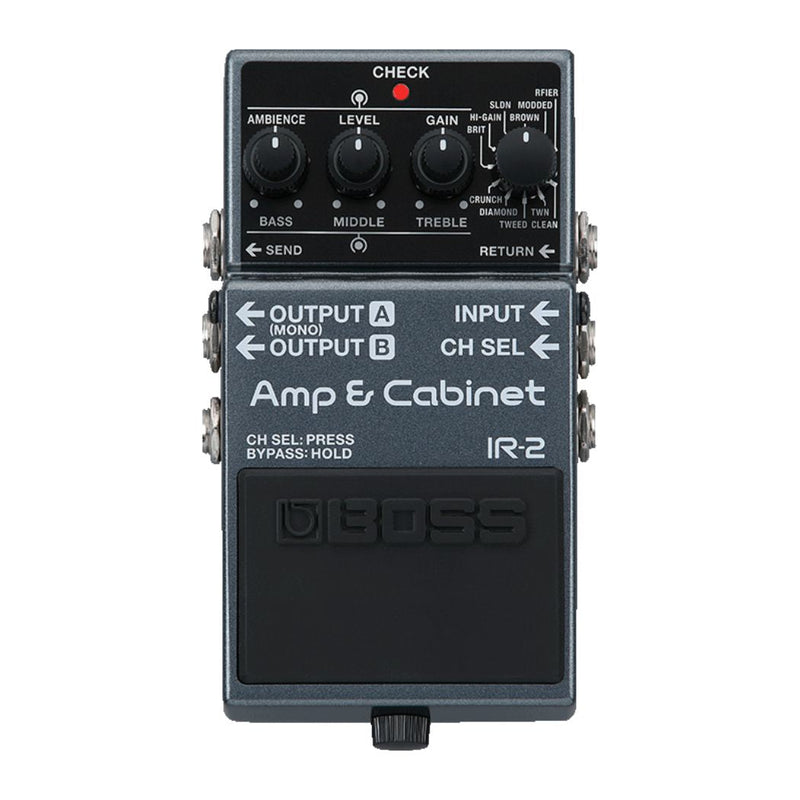 Boss IR-2 Modeller And Cabinet Impulse Pedal - EFFECTS PEDALS - BOSS TOMS The Only Music Shop