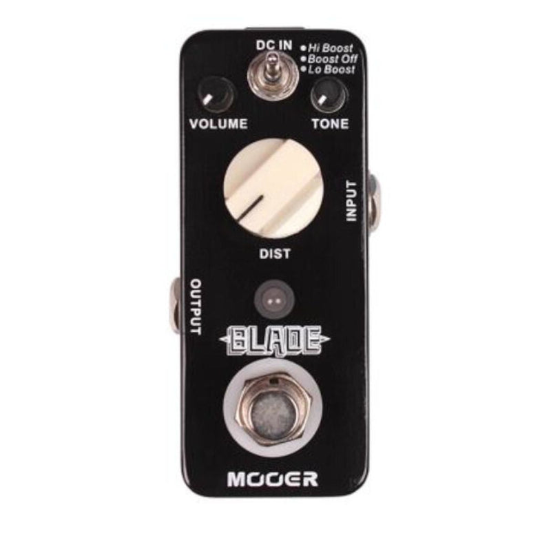 Mooer MO-BLADE Distortion Effect Pedal - EFFECTS PEDALS - MOOER TOMS The Only Music Shop