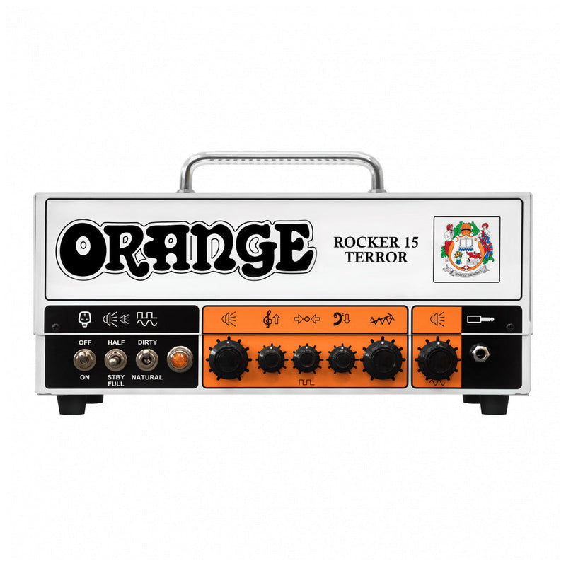 Orange ORROCKER15TERRO Terror Rocker 15Watt Head Guitar Amplifier - GUITAR AMPLIFIERS - ORANGE TOMS The Only Music Shop