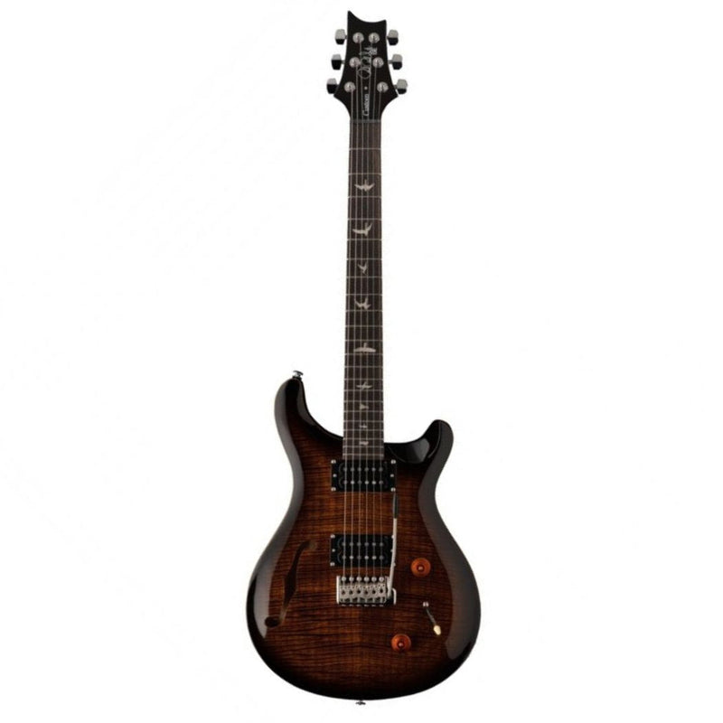 PRS PRS-CU22SHBG Custom 22 Semi-Hollow Electric Guitar Black Gold Burst