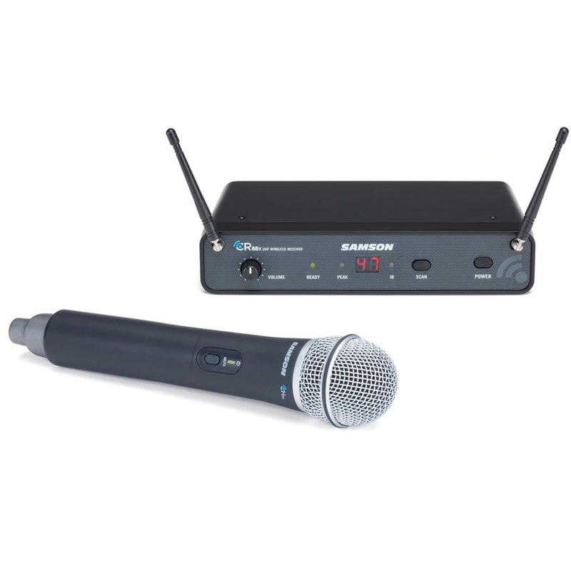 Samson SAMWCON88X-CL6K Hand-Held Wireless Microphone System - WIRELESS MICROPHONES - SAMSON TOMS The Only Music Shop