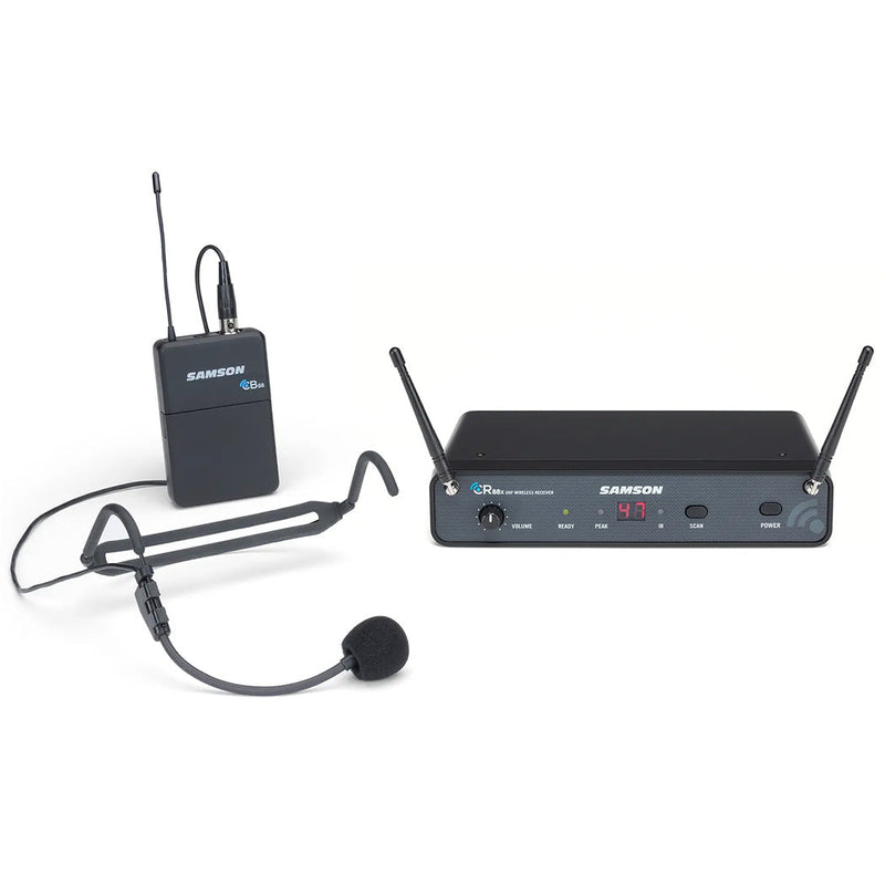 Samson SAMWCON88XHS5K Concert88 Headset Wireless Microphone System - WIRELESS MICROPHONES - SAMSON TOMS The Only Music Shop