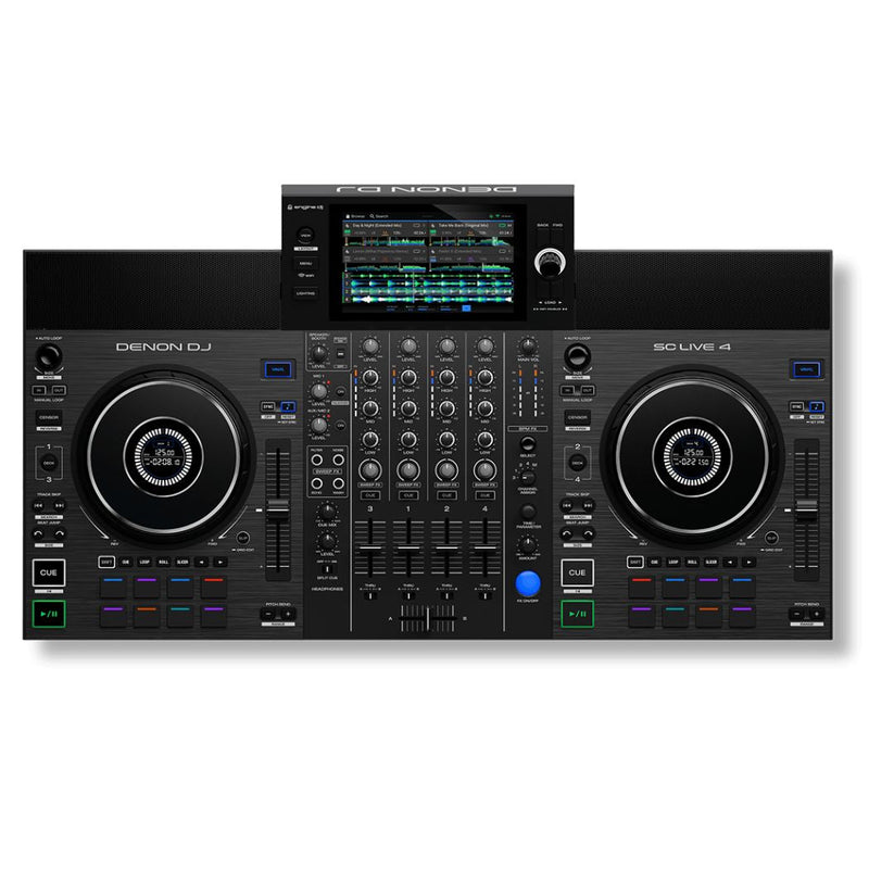 Denon SCLIVE4XEU 4Channel Dj Controller - DJ CONTROLLERS - DENON DJ TOMS The Only Music Shop