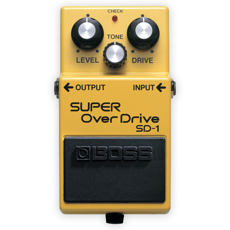 Boss SD-1 Super Overdrive Pedal - PEDALS - BOSS TOMS The Only Music Shop