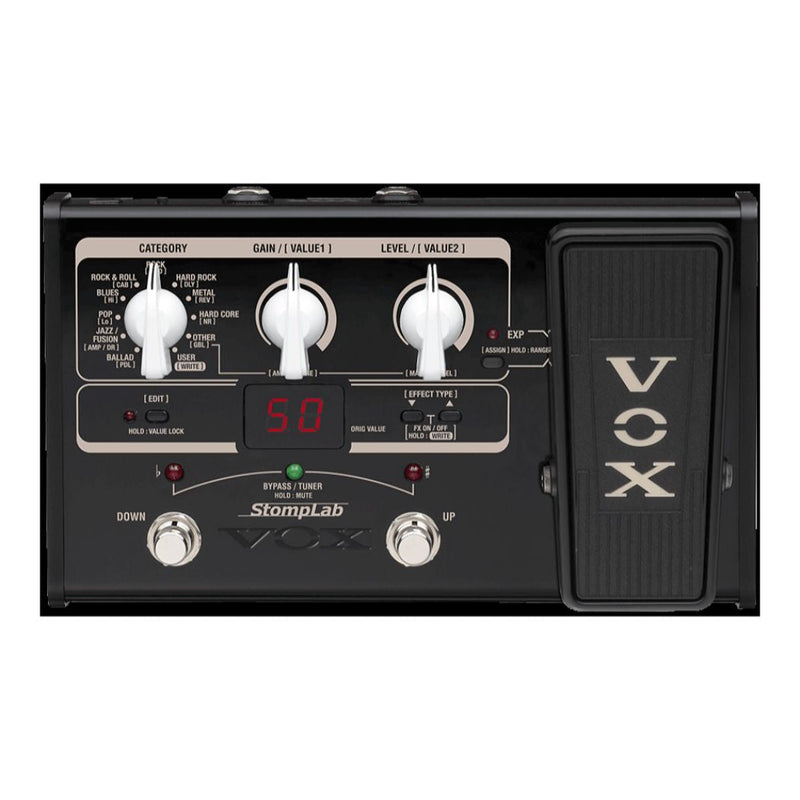 Vox VOX244 Stomplab Pedal - EFFECTS PEDALS - VOX TOMS The Only Music Shop