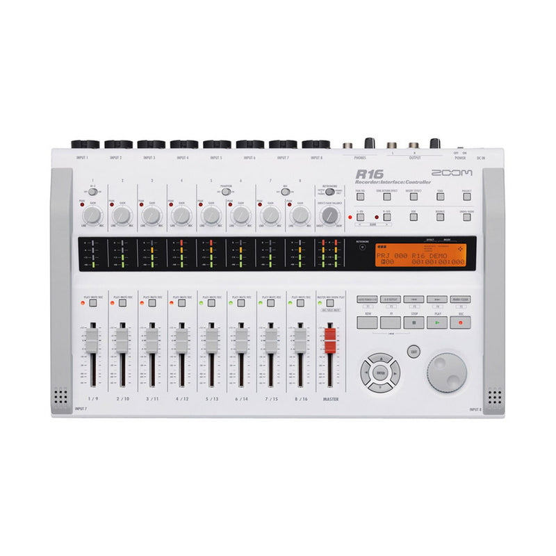 ZOOM R16 Recorder/Interface/Controller - CONTROLLERS - ZOOM - TOMS The Only Music Shop