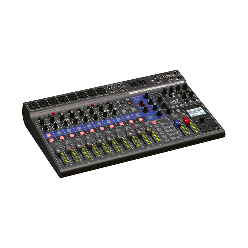 ZOOM Livetrak L-12 Digital Mixer plus Recorder - PA MIXERS - ZOOM - TOMS The Only Music Shop