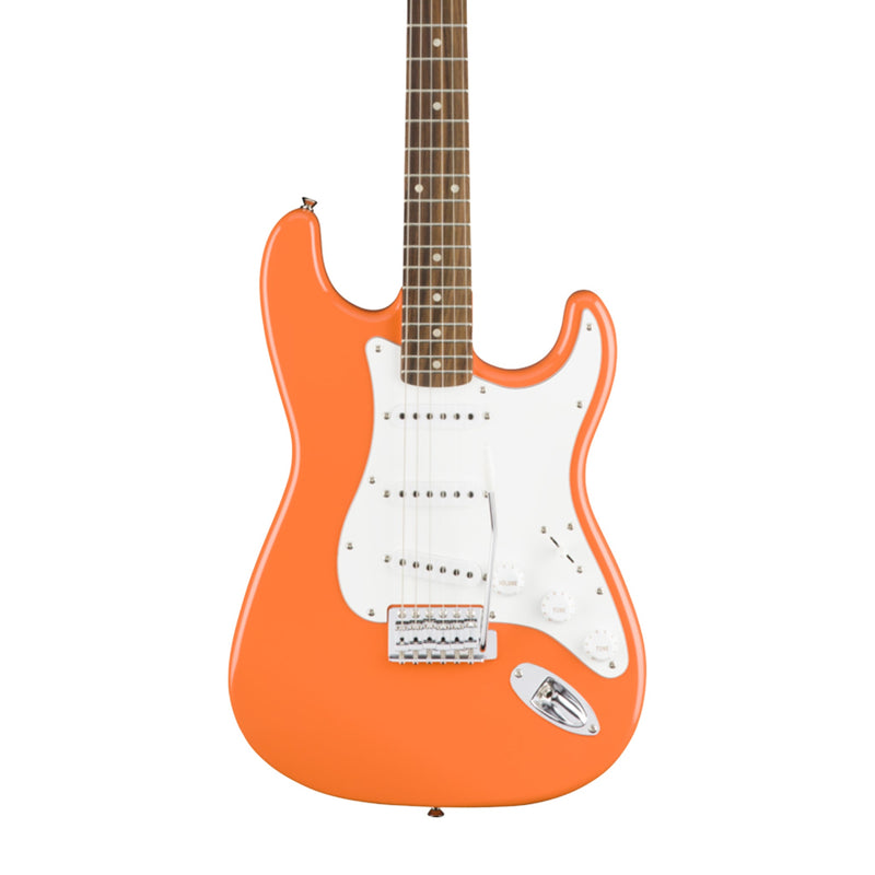 Fender Squier 037-0600-596 Affinity Series Stratocaster Electric Guitar Competition Orange - ELECTRIC GUITARS - FENDER SQUIER TOMS The Only Music Shop