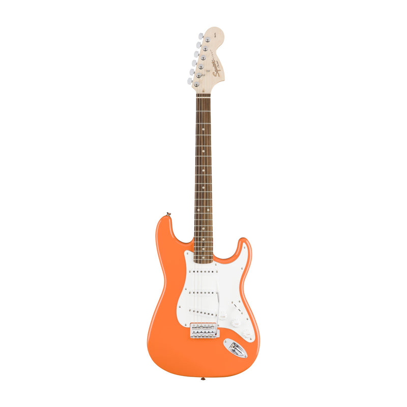 Fender Squier 037-0600-596 Affinity Series Stratocaster Electric Guitar Competition Orange