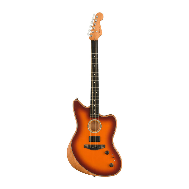 Fender 097-2313-252 Acoustasonic Jazzmaster Acoustic Electric Guitar Tobacco Sunburst