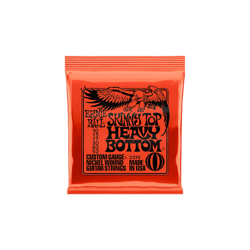 Ernie Ball 2215 Skinny Top Heavy Bottom Slinky Nickel Wound Electric Guitar Strings - .010-.052 - GUITAR STRINGS - ERNIE BALL - TOMS The Only Music Shop