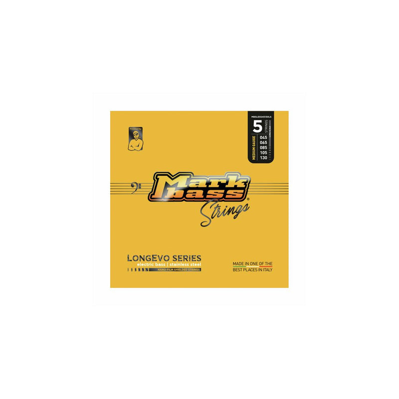 Markbass A40-MB5ENSS45130LS Longevo 5 045-130 Stainless Bass Strings  - BASS GUITAR STRINGS - MARKBASS TOMS The Only Music Shop