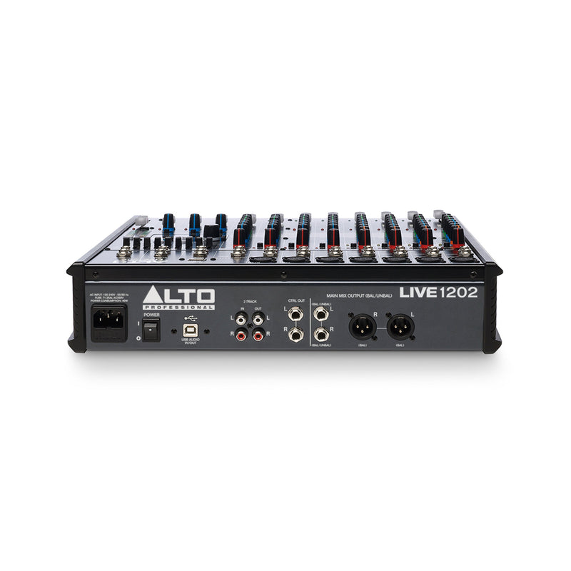 Alto Professional Live 1202 ProfesSional 12-Channel/2-Bus Mixer - PA MIXERS - ALTO PROFESSIONAL - TOMS The Only Music Shop
