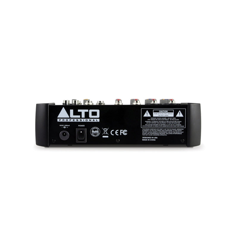 Alto Professional ZMX862 6-Channel Compact Mixer - PA MIXERS - ALTO PROFESSIONAL - TOMS The Only Music Shop