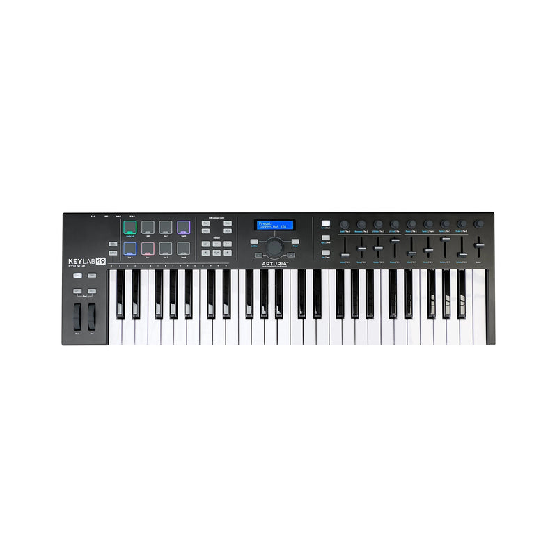 Arturia AR230522 Keylab49 Essential Black Edition Controller - CONTROLLERS - ARTURIA TOMS The Only Music Shop