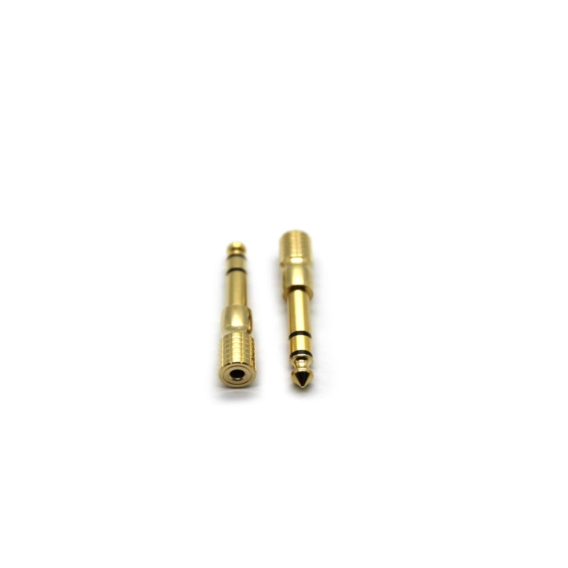 Cyberdyne CZK-536 Stereo Female To Male Adaptor Gold  - ADAPTERS AND CONNECTORS - CYBERDYNE TOMS The Only Music Shop
