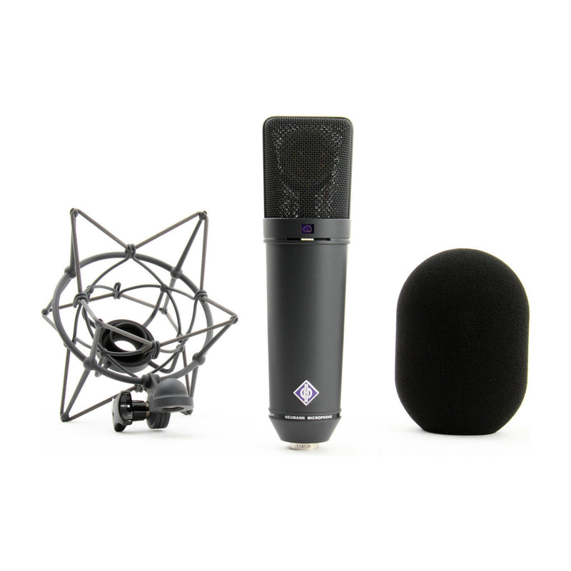 Neumann D-NEM-008661 U87 AI-Mt Studio Set Black Mic