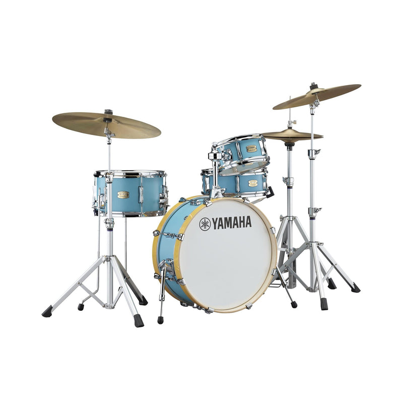 Yamaha D55-SBPOF4HMSG Stage Custom Hip Drum Kit In Matte Surf Green Finish - ACOUSTIC DRUM KITS - YAMAHA - TOMS The Only Music Shop