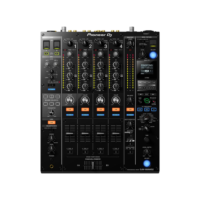 Pioneer Dj DJM-900NXS2 4 Channel Professional Dj Mixer - MIXERS - PIONEER DJ TOMS The Only Music Shop