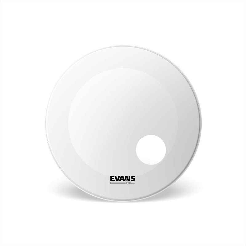 Evans EQ3 Coated White Bass Drum Resonator Drumhead - 20 inch - DRUM HEADS - EVANS - TOMS The Only Music Shop