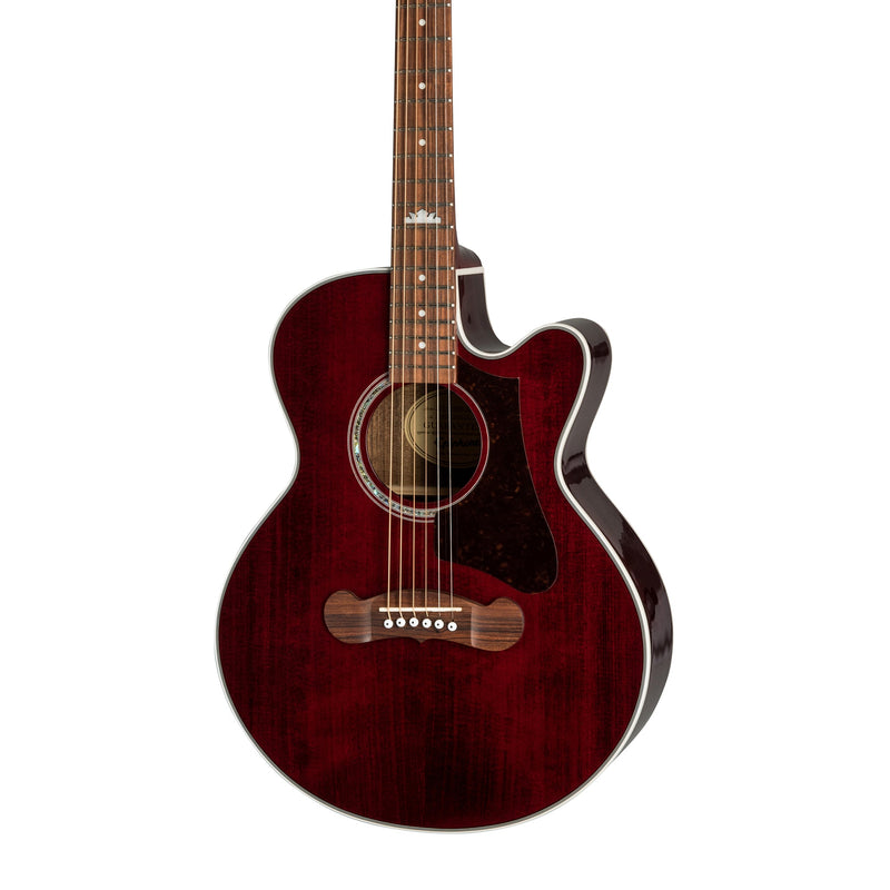 Epiphone EJ-200SCE Coupe Wine Red Acoustic Guitar - ACOUSTIC GUITARS - EPIPHONE - TOMS The Only Music Shop