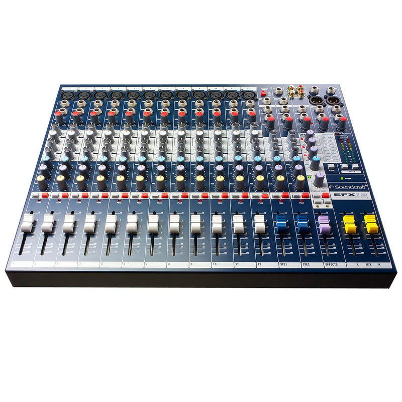 Soundcraft EFX12 Mixer - PA MIXERS - SOUNDCRAFT - TOMS The Only Music Shop