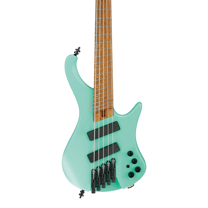 Ibanez EHB1005MS-SFM 5-String Headless Multi-Scale Bass Guitar in Sea Foam Green Matte - BASS GUITARS - IBANEZ TOMS The Only Music Shop
