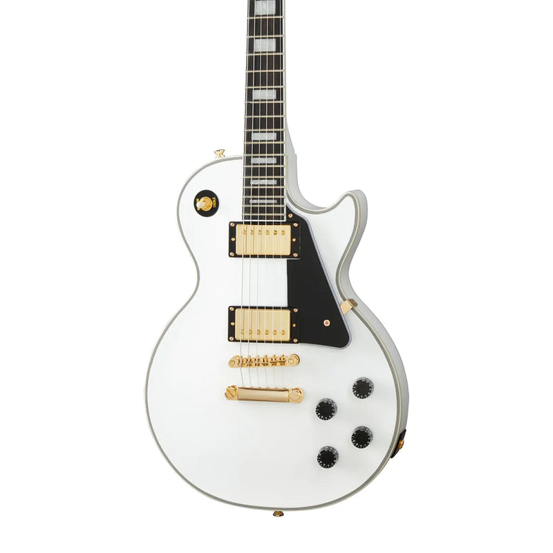 Epiphone EILCAWGH1 Les Paul Custom Electric Guitar Alpine White - ELECTRIC GUITARS - EPIPHONE TOMS The Only Music Shop