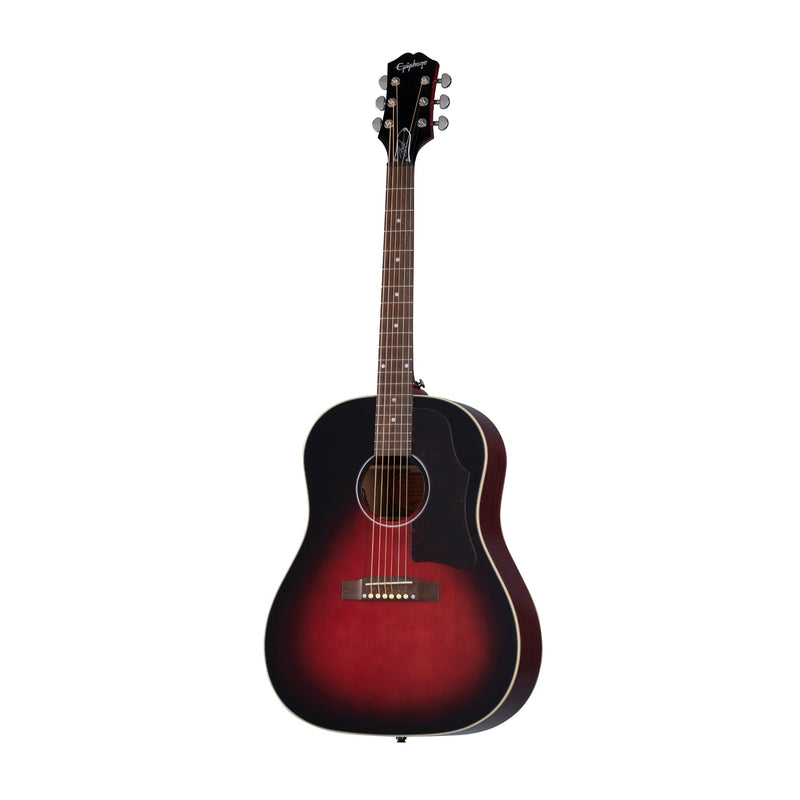 Epiphone EISLASHJ45VMNH3 Slash J-45 Acoustic Electric Guitar Vermillion Burst