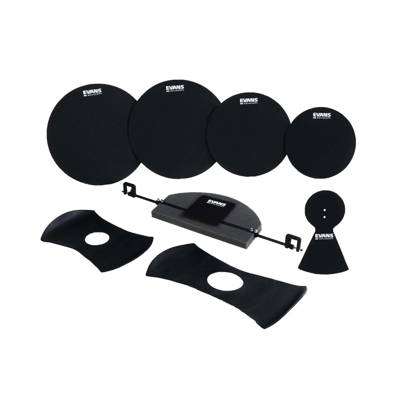 Evans ESOSETFSN SoundOff Fusion Drum/Cymbal Mute Set - MUTES - EVANS - TOMS The Only Music Shop