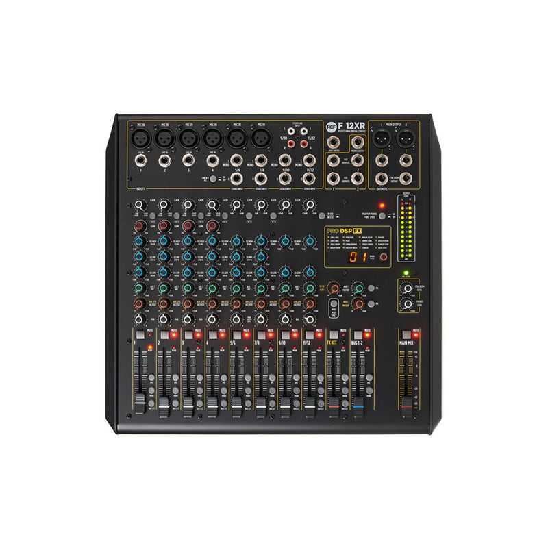 RCF F-12XR Mixer - MIXERS - RCF TOMS The Only Music Shop
