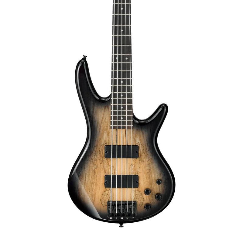 Ibanez GSR205SM-NGT Gio Bass Guitar Spalted Maple Natural Grey Burst - BASS GUITARS - IBANEZ - TOMS The Only Music Shop