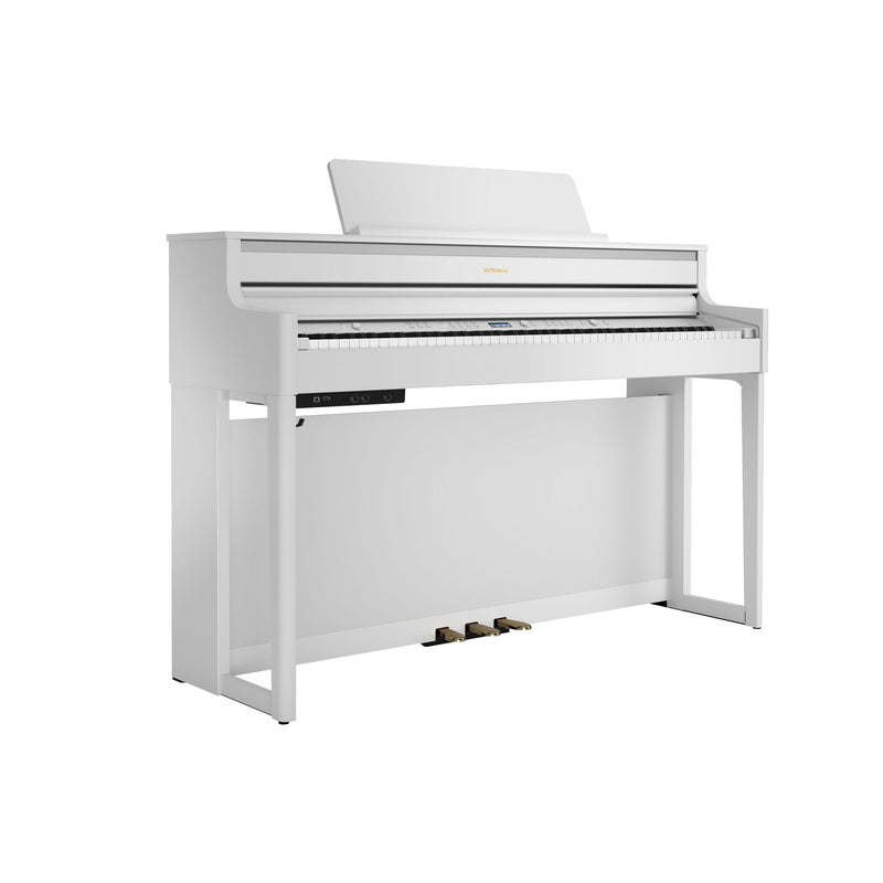 Roland HP704-WH Digital Piano White - DIGITAL PIANOS - ROLAND TOMS The Only Music Shop