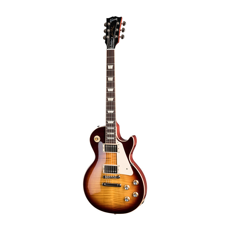 Gibson Les Paul Standard 60s Figured Top Bourbon Burst Electric Guitar - ELECTRIC GUITARS - GIBSON - TOMS The Only Music Shop