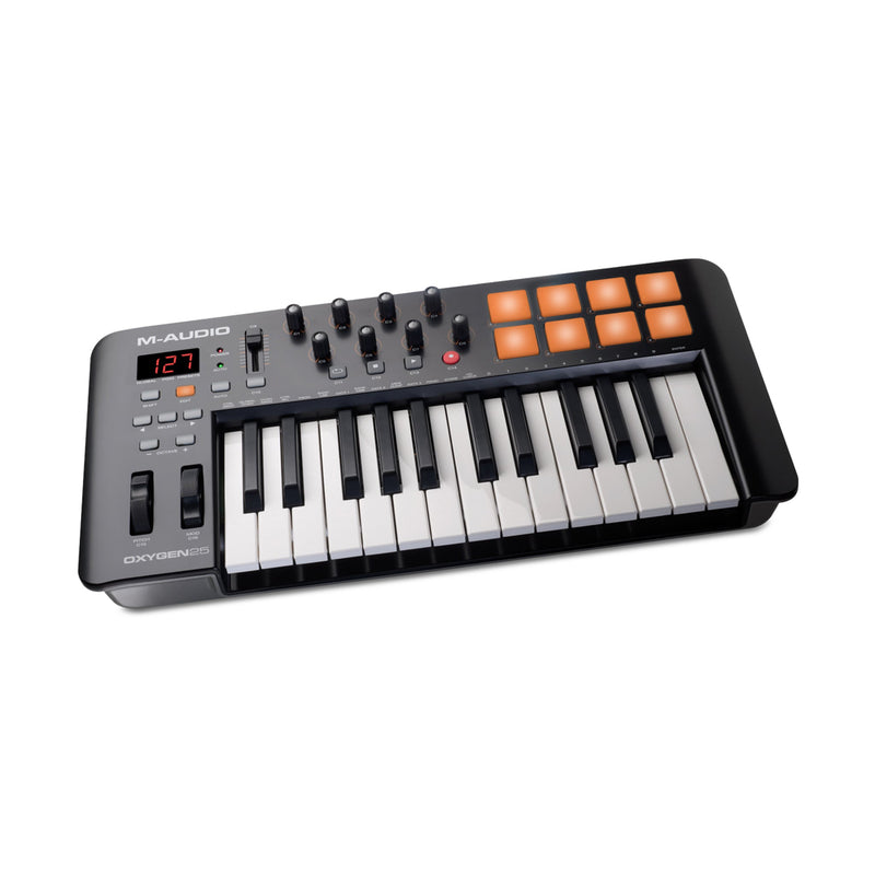M-Audio Oxygen 25 MK IV USB MIDI Controller - CONTROLLERS - M-AUDIO - TOMS The Only Music Shop