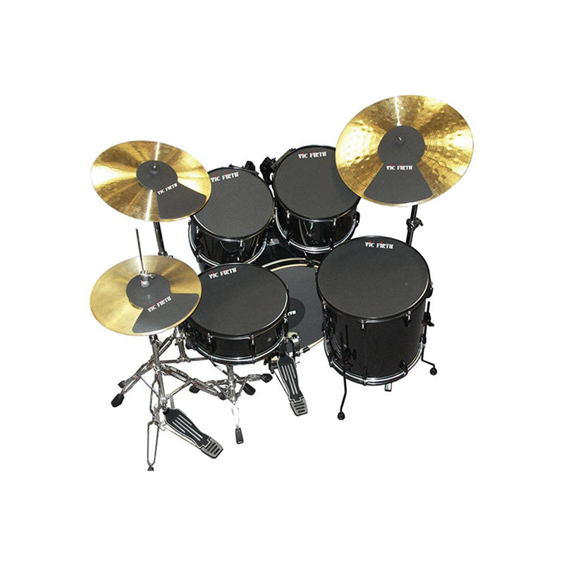 Vic Firth Drum and Cymbal Mute Prepack – 12”, 13”, 14”, 16", 22", HIHAT AND CYMBALS (2) - MUTES - VIC FIRTH - TOMS The Only Music Shop