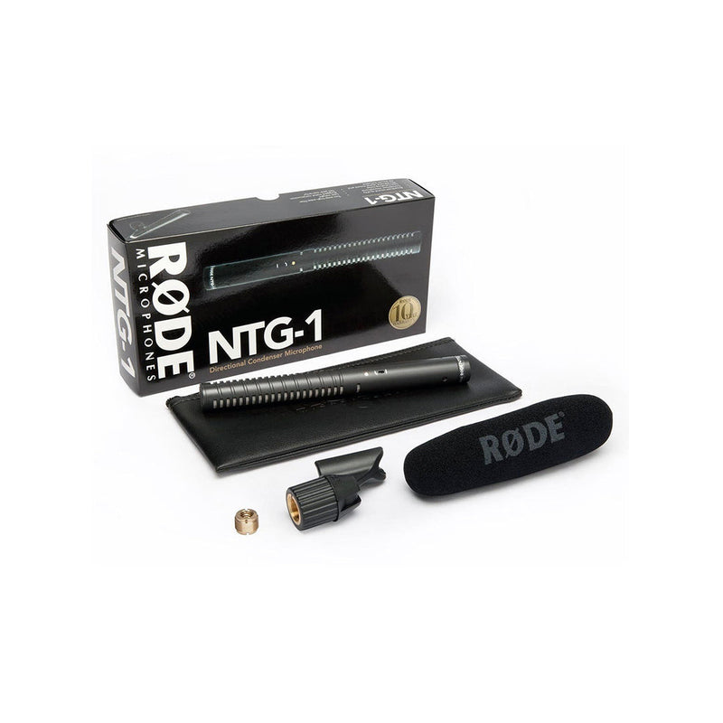 Rode NTG-1 Shotgun Condenser Microphone - MICROPHONES - RODE - TOMS The Only Music Shop